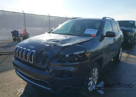 2015 Jeep Cherokee Limited z USA, uszkodzony, nr VIN 1C4PJMDS8FW521424